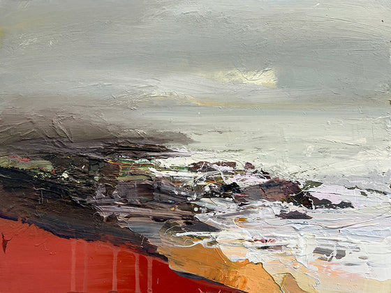 Choughs Call and the Sea Rolls in, Loch Gruinart