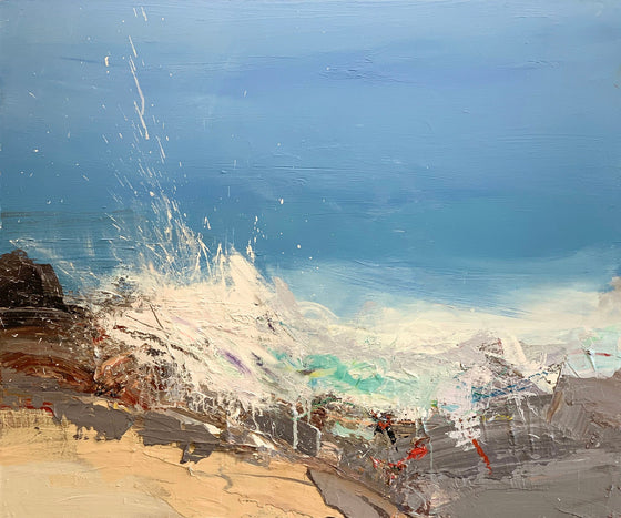 Big Sea on a May Morning, Saligo Bay