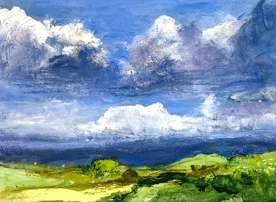 Summer Fields and Clouds, Dorset