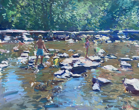 A Lazy Day in the River