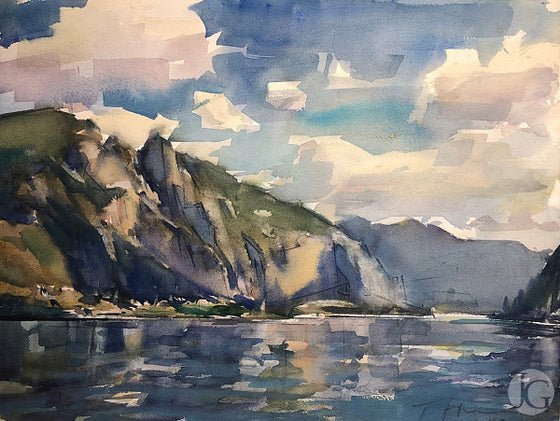 Afternoon Light, Lake Lecco