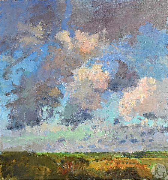 Above Abbotsbury, Evening Sky