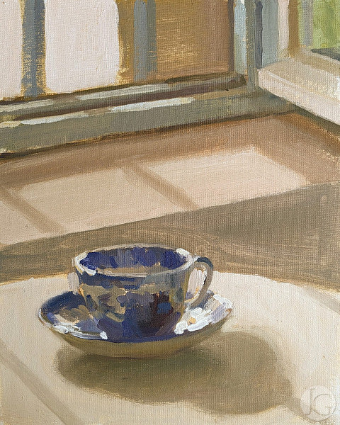 Backlit Teacup
