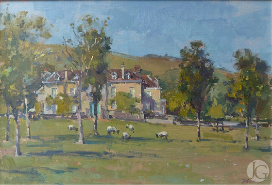 Firle House, May