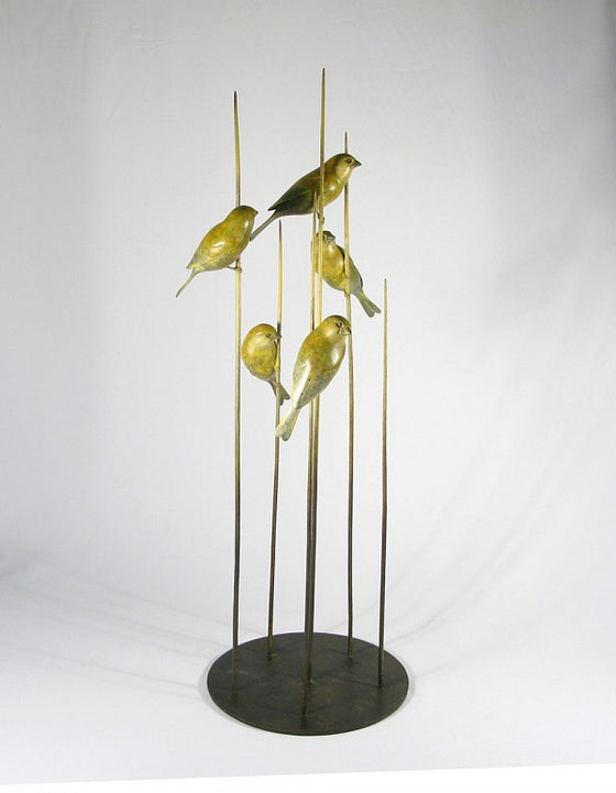 Five Greenfinches