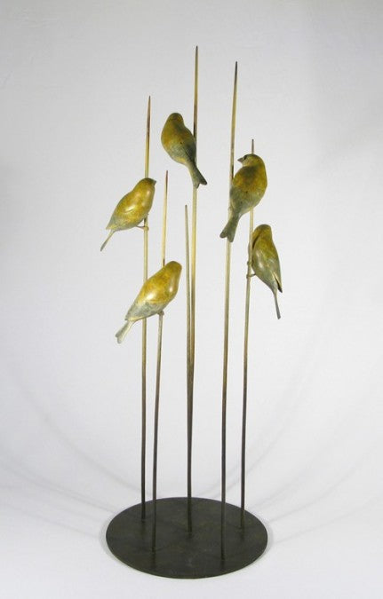 Five Greenfinches