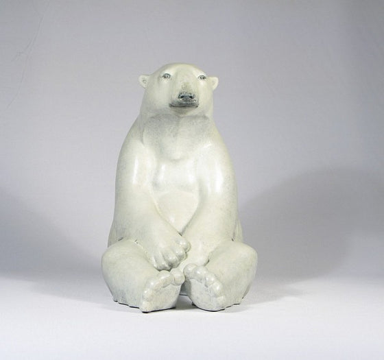 Sitting Polar Bear