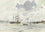 The Barquentine Gazela on the Tagus