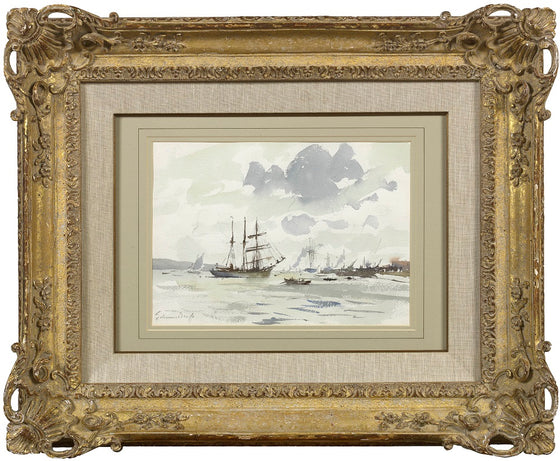 The Barquentine Gazela on the Tagus