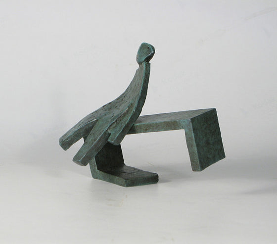 Balancing Man on Bench