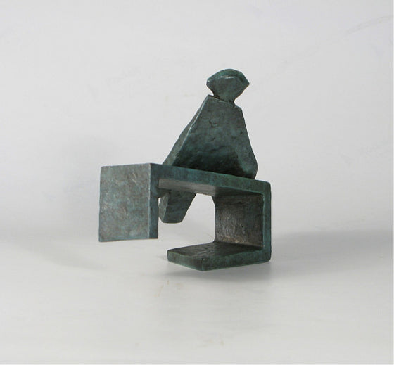 Balancing Man on Bench