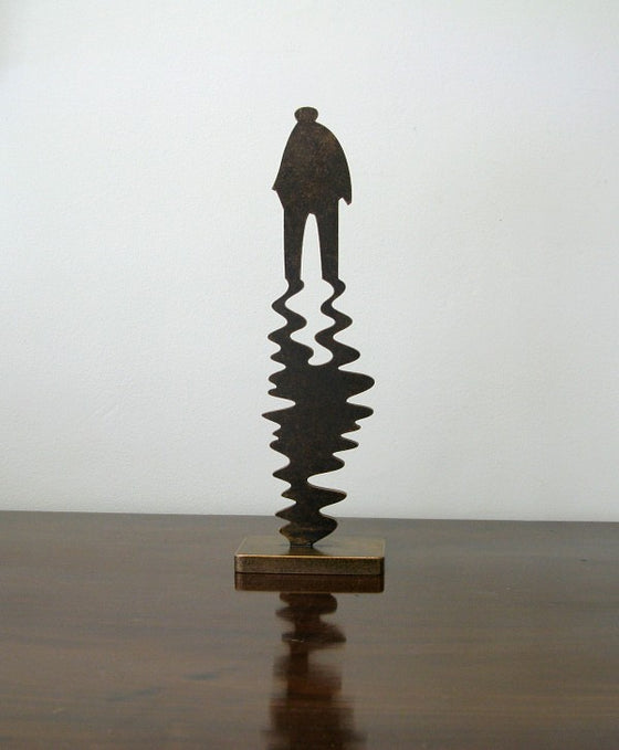 Man and Reflection