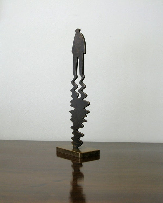 Man and Reflection