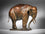 Large Standing Asian Elephant