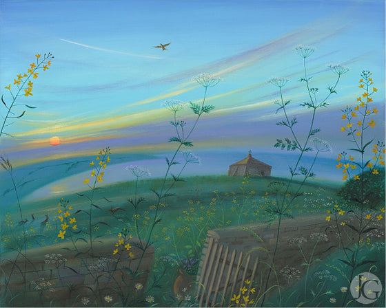 Skylark Dawn at St. Aldhelm's Head