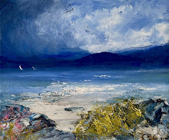 Flowers, Rocks and Sea, Ardnamurchan