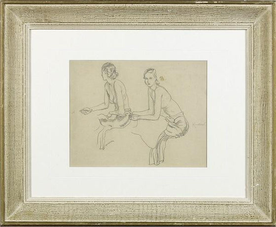 Figure Drawing Demonstration (Framed)