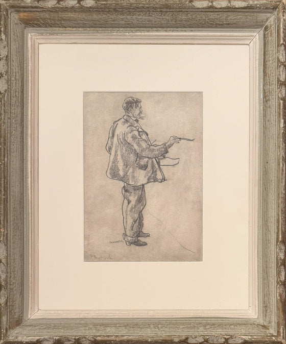 Frank Brangwyn at Work