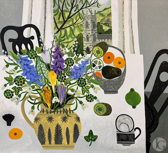 Spring Flowers and Catkins