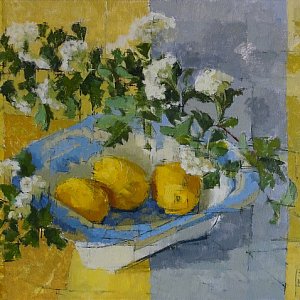 Still Life Paintings by Jill Barthorpe from The Jerram Gallery, Sherborne, Dorset. Contemporary British pictures and sculpture