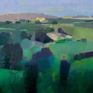Landscape Paintings by Malcolm Ashman from The Jerram Gallery, Sherborne, Dorset.  Contemporary British pictures and sculpture.
