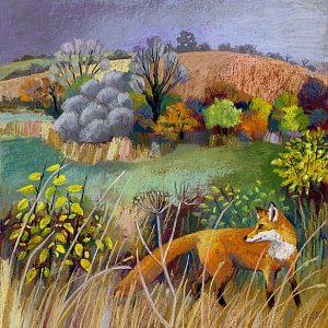 Carry Akroyd exhibiting at The Jerram Gallery, Sherborne, Dorset. Contemporary British pictures and sculpture